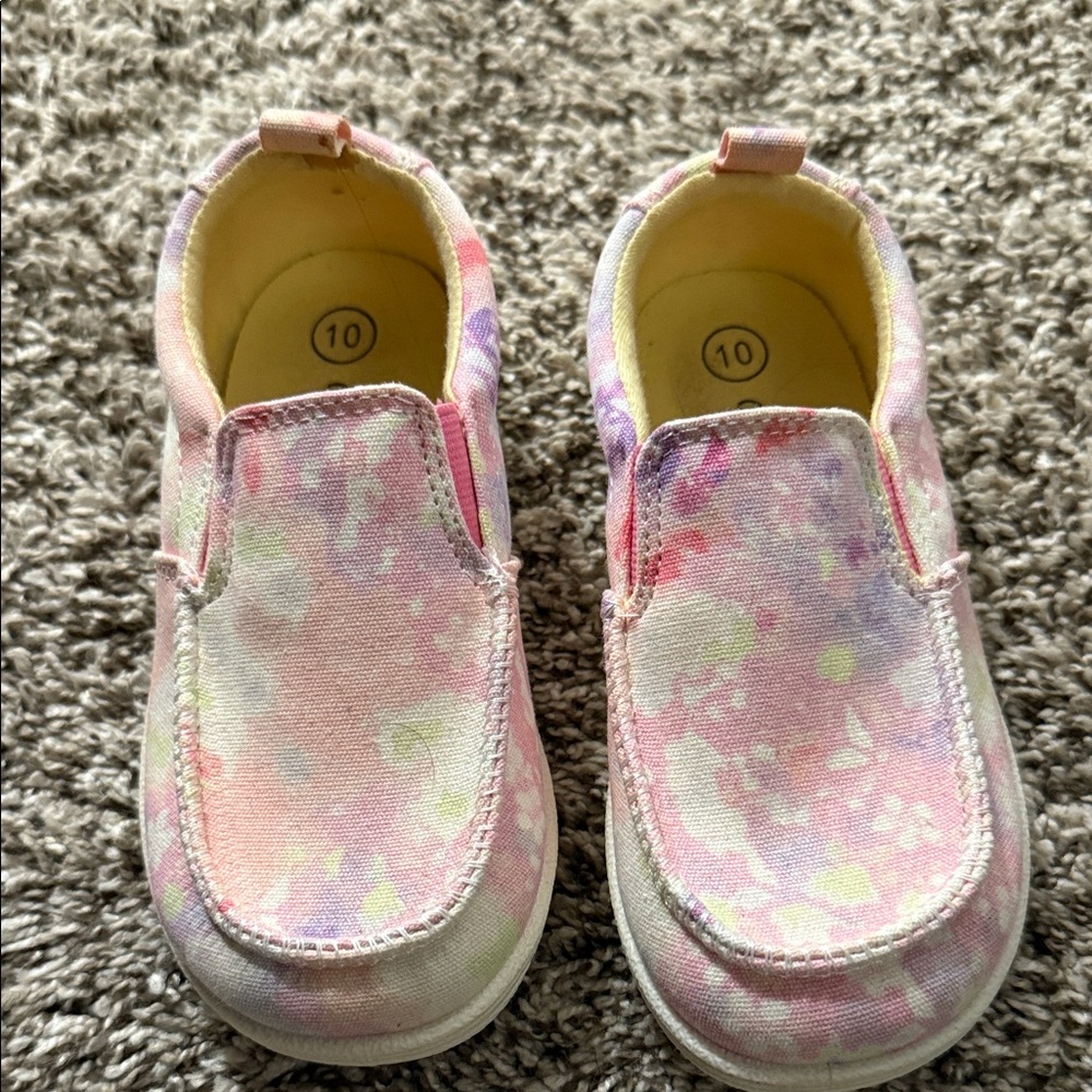 Cat & Jack Kids Moccasins - Pink and Purple
